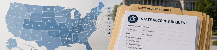 State public records request service